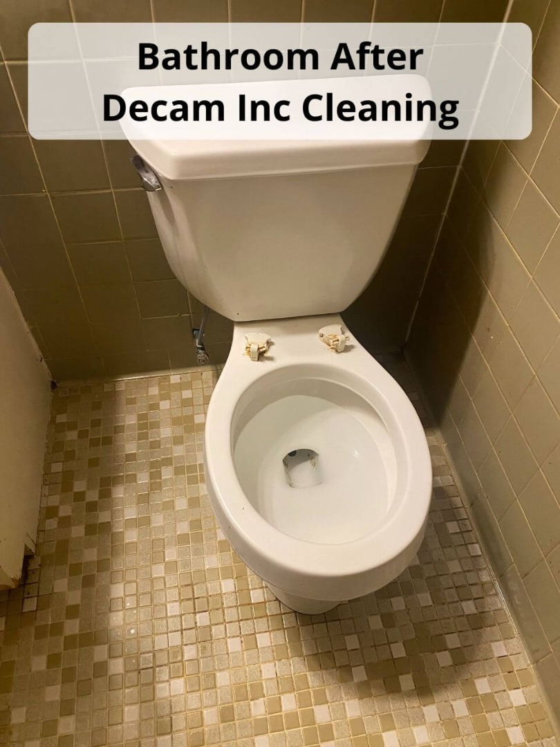 bathroom after decam inc cleaning