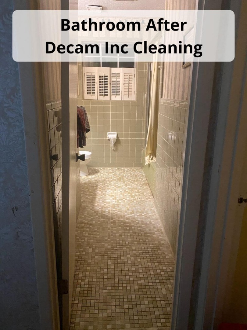 bathroom after decam inc cleaning